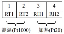 實驗室氣體質(zhì)量流量計接線端子圖